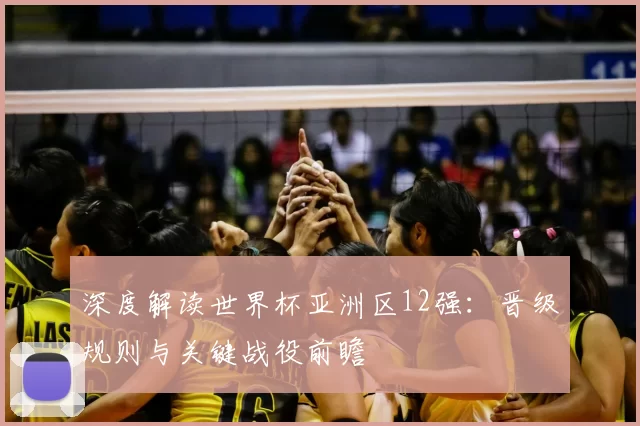 深度解读世界杯亚洲区12强:晋级规则与关键战役前瞻