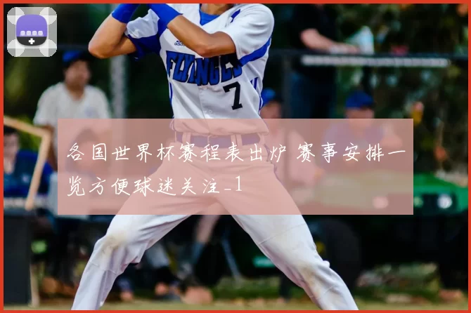 各国世界杯赛程表出炉 赛事安排一览方便球迷关注_1