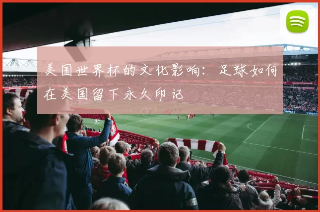 美国世界杯的文化影响:足球如何在美国留下永久印记
